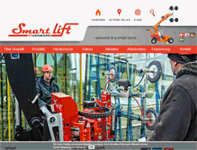 Tablet Screenshot of de.smartlift.dk